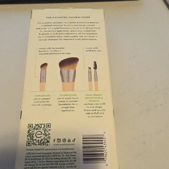 NWT- EcoTools Bamboo Handle Brush Set - Picture 2 of 7